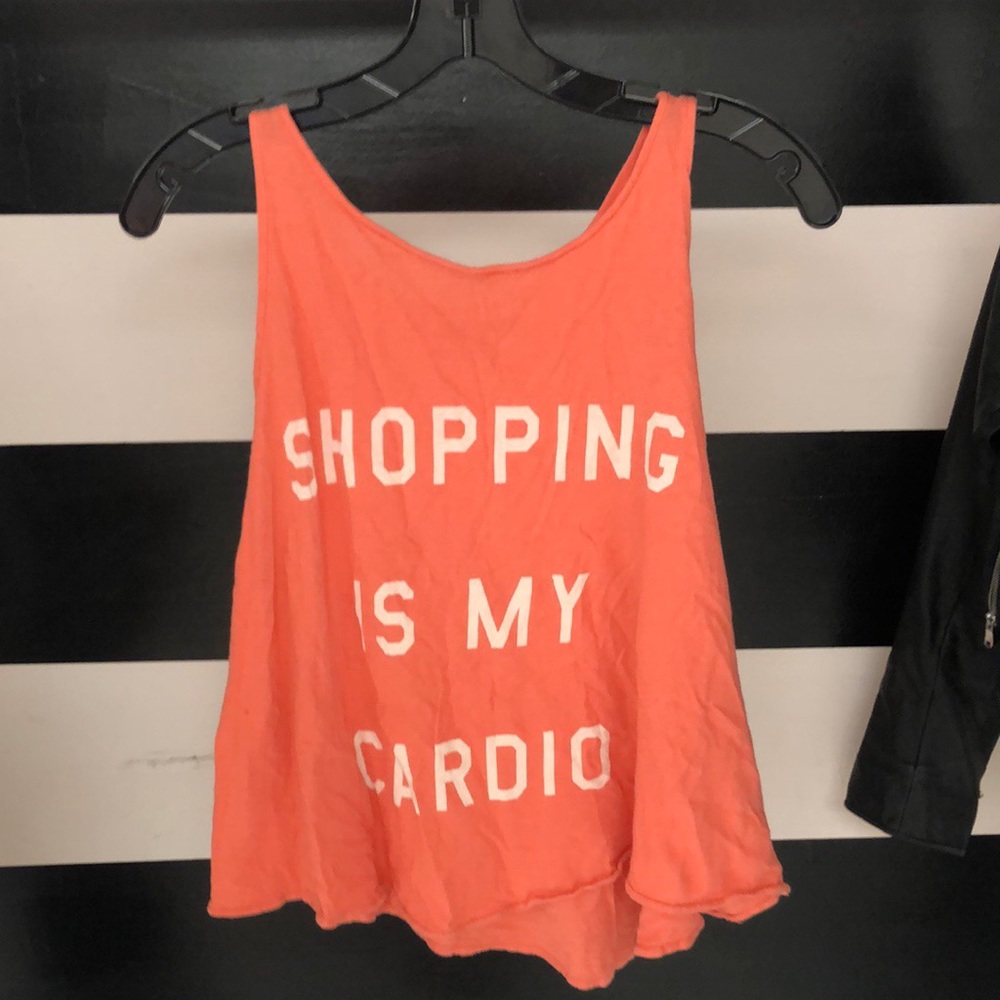 Wildfox graphic muscle tank